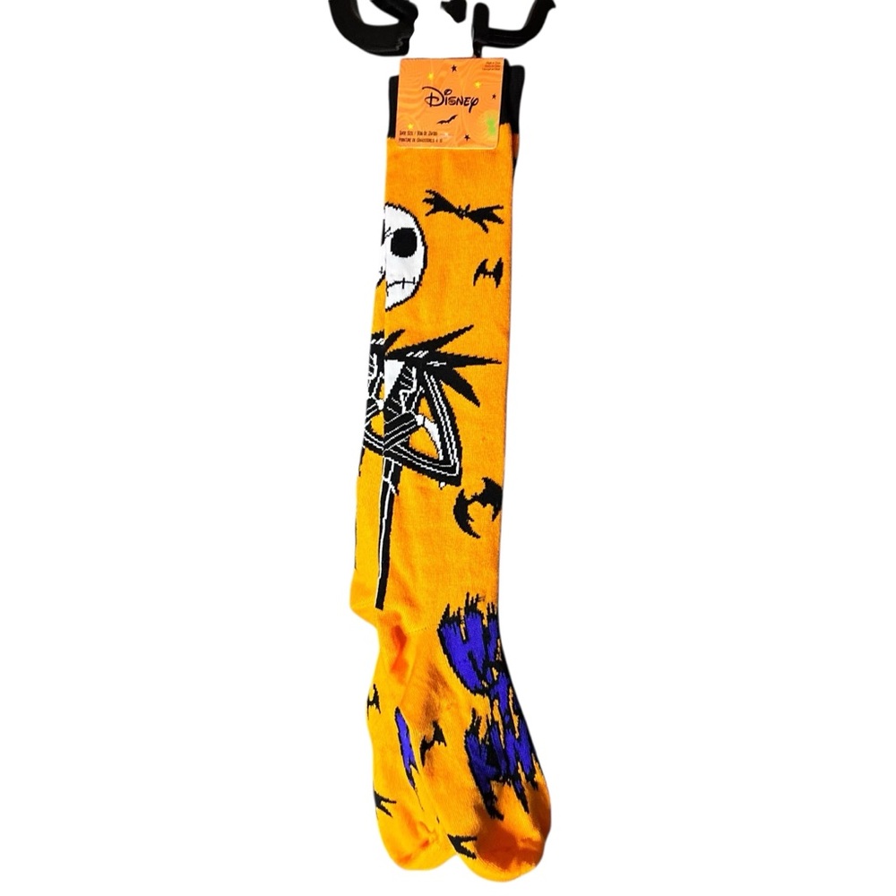 Disney The Nightmare Before Christmas Knee-High Socks Halloween OSFA NWT!